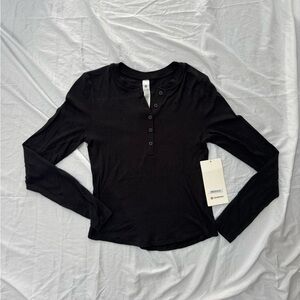 lululemon athletica Black Long Sleeve Top